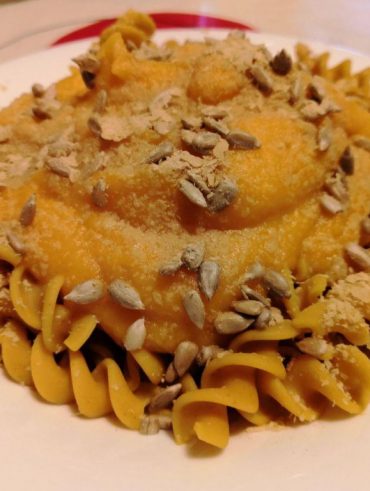 Pasta amb crema de carbassa