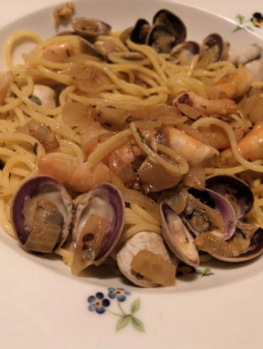 Espaguetis a la marinera