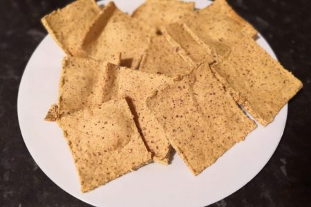 Crackers’ de cigró i llavors