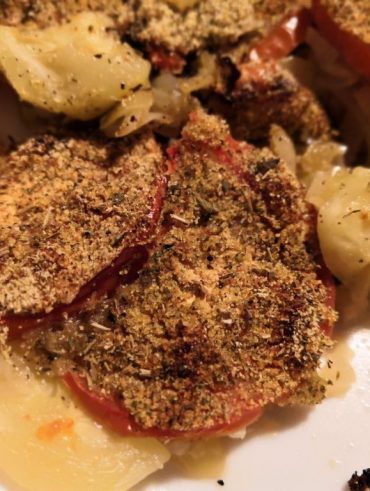 Carbassó i tomàquet a la provençal