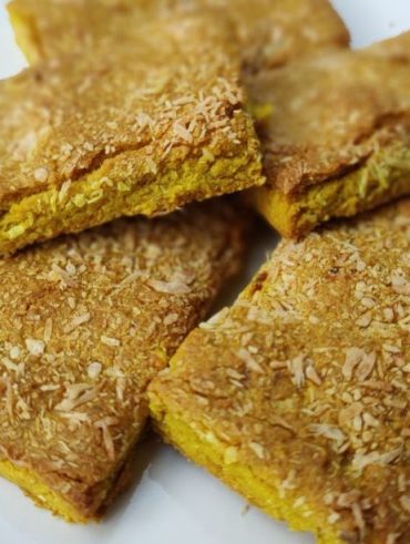 Galetes de coco i cúrcuma