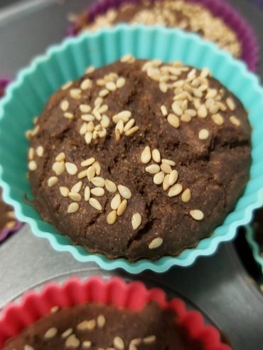 Magdalenes de sèsam i garrofa